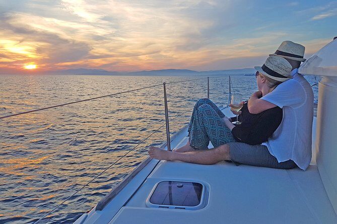 Luxury Catamaran Cruise from Athens with Traditional Greek Meal and BBQ - What to Expect During the Cruise