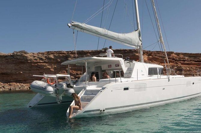Luxury Catamaran Semi private cruise with meals & drinks and transportation. - The Sum Up