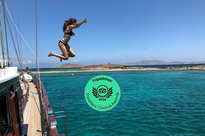 Mykonos Sail Cruise to Rhenia, Guided Tour of Delos, Lunch&Drinks - Authentic Reviews from Travelers