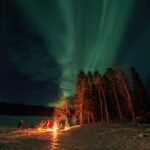 Northern Lights Hunting in Lappish old cottage - Transportation and Group Size