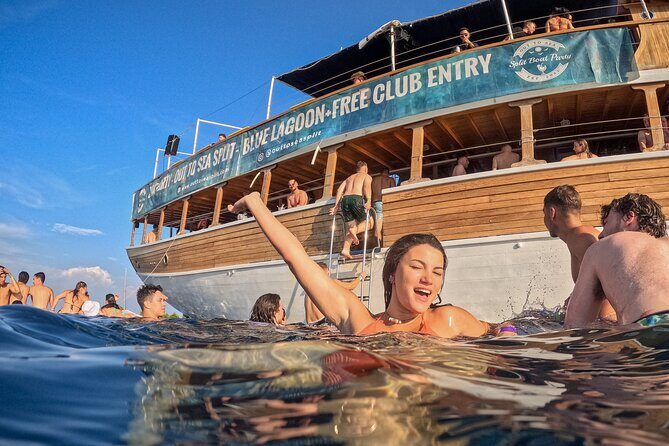 Out to Sea - Split Boat Party with Blue Lagoon Swim Stop - What You’ll Love About This Experience