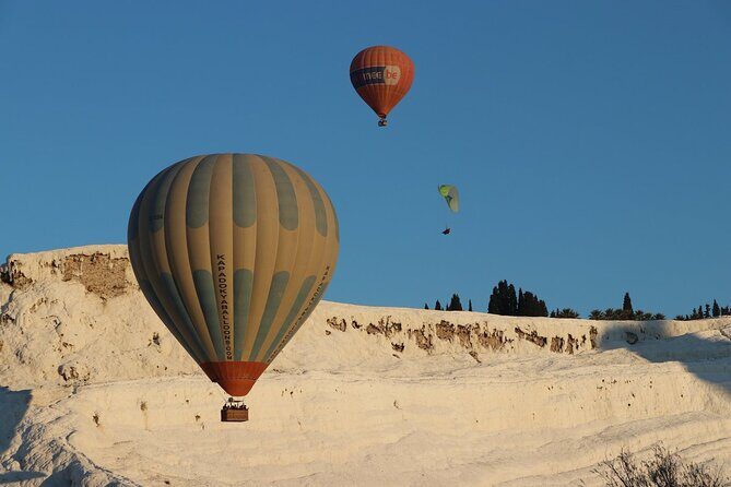 Pamukkale Hot Air Balloon w/Flight Certificates,Champagne Toast & Hotel Transfer - Who Will Love This Tour?