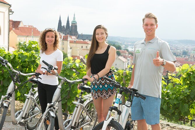 Prague E-Bike City Tour with A Local Guide - The Itinerary in Detail