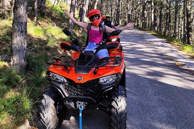 Quad Tour to skywalk biokovo Makarska by Amigos - The Moment of the Skywalk