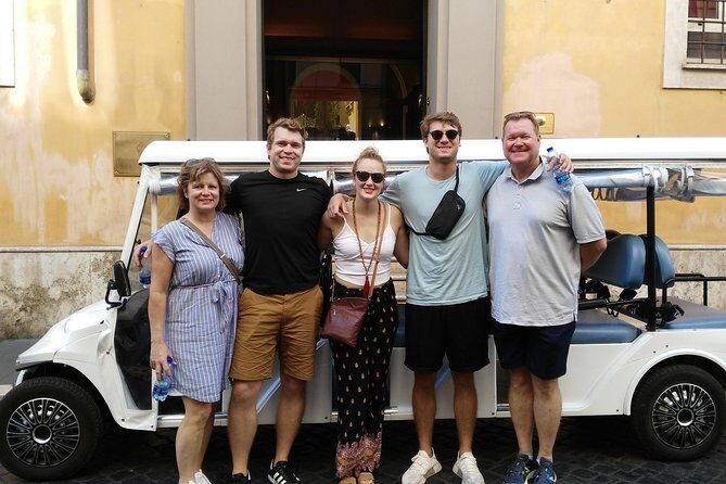 Rome on a Golf Cart Semi-Private Tour Max 6 with Private Option - Detailed Breakdown of the Itinerary
