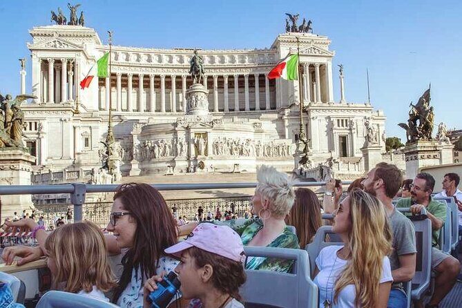 Rome Open Bus 24/48/72 hrs | Colosseum, Roman Forum, Palatine Hill Guided Tour - The Hop-On Hop-Off Bus Experience: What It Means for You
