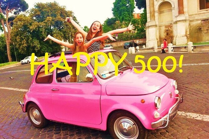 Rome: The Original Fiat 500 Self-Drive Tour - Highlights and Stops Along the Route