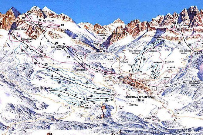 Ski Tour from Cortina d'Ampezzo: Tofana - Highlights of the Tour