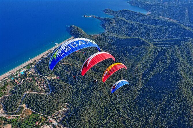 Tandem Paragliding Flight with Cable Car Transfer to Kemer Region - How Does the Journey Unfold?