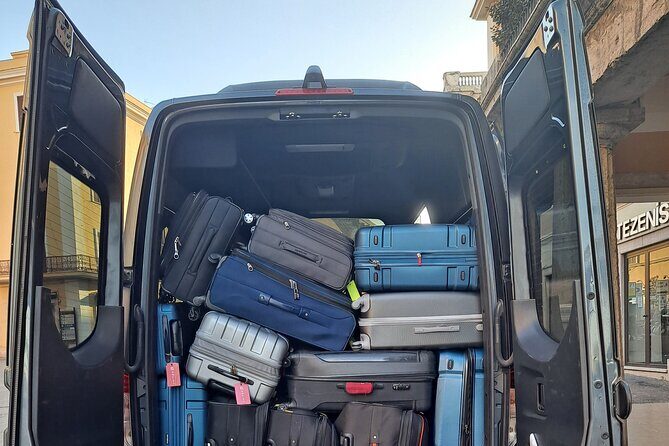 Transfer from and to Airport - from and to Port - from and to hotel - The Sum Up