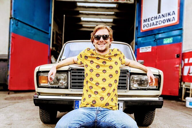 1.5h Crazy Guides' Communism Tour of Nowa Huta in Classic Car - What’s Included and What’s Not