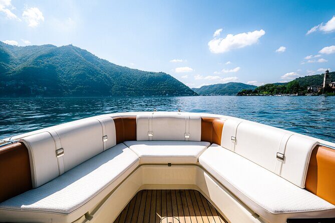 1H Private Cruise Lake Como Tender Yacht Invictus 6 pax - The Boat and Comfort