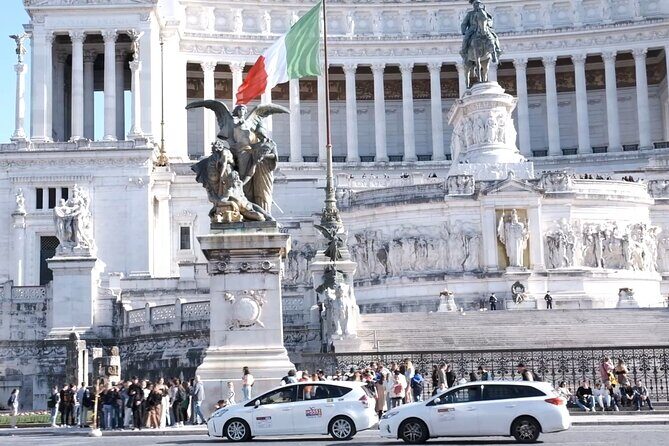 2-Hour Private Tour The Best Monuments of Rome by Taxi - What’s Included & What’s Not