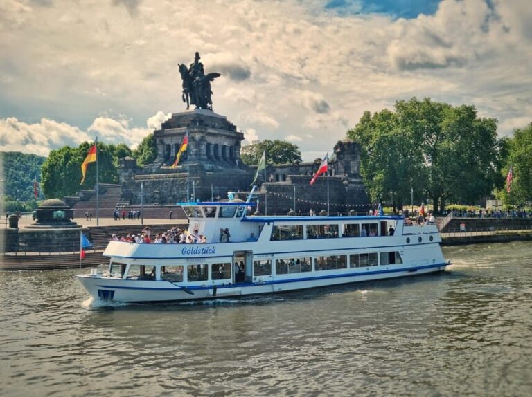 2-River Day-trip by boat from Koblenz to Alken - Practical Details: What to Know Before You Book