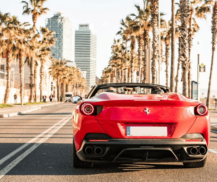 20-minute Barceloneta Beach Supercar City Tour - From the Reviews