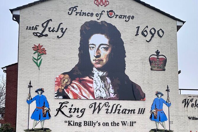 2hours Republican & Loyalist Mural Black Taxi Tour from Belfast - The Value in the Details