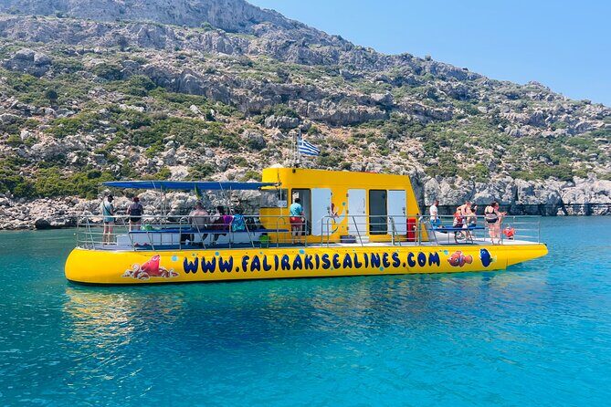 3 Hour Yellow Semi Submarine Swimming Cruise with Drinks Included! - The Experience in Detail