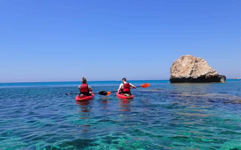 4-hour Ayia Napa SeaCaves Guided Kayaking from Limnara beach - An In-Depth Look at the Kayaking Adventure