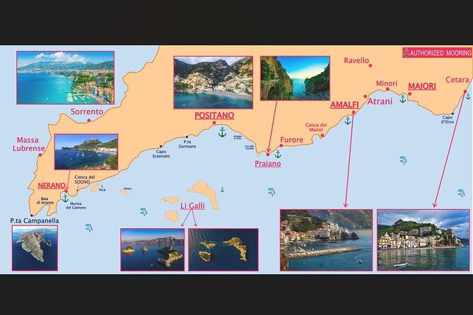 4-hour boat tour of the Amalfi Coast - The Sum Up