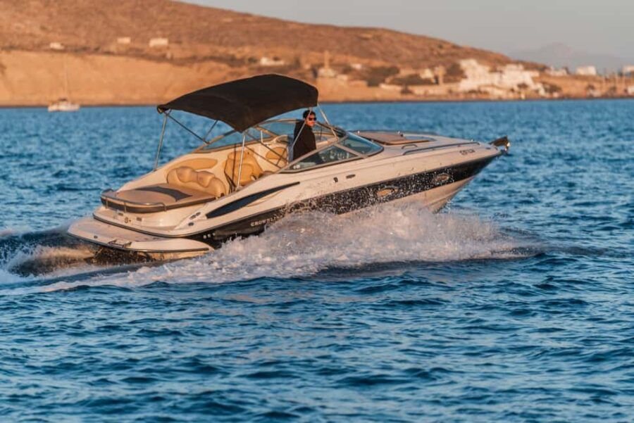 5-Hour Santorini Sunset Speedboat Experience - Key Points
