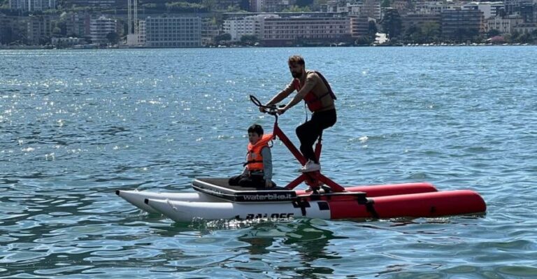 A Water Bike Adventure on Lake Lugano - What the Tour Includes and How to Prepare