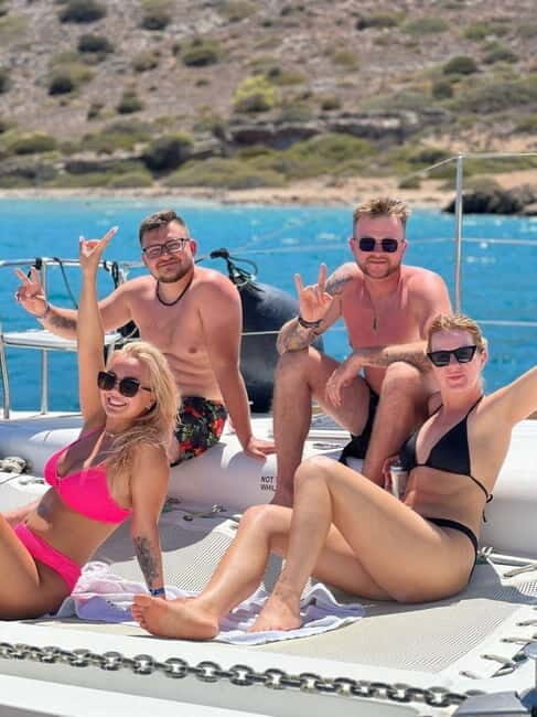 Agios Nikolaos: Luxury Catamaran to Spinalonga with Lunch - Water Activities and Scenic Stops