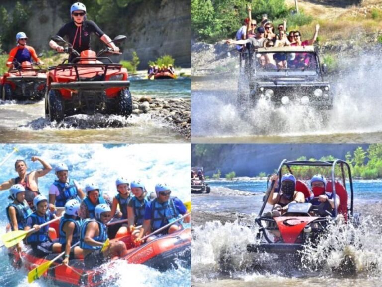 Alanya/Antalya: Buggy, Jeep, Rafting, & Zipline Tour + lunch - What’s Included & What You Should Know
