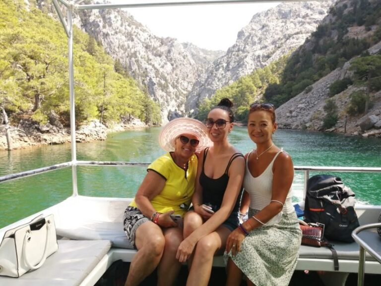 Alanya: Green Canyon Boat Trip With Lunch and Drinks - The Practical Side: What’s Included and What’s Not