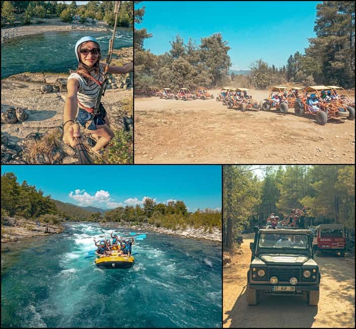 Alanya Outdoor Adventure: Rafting, Jeep & Quad w/Lunch - An In-Depth Look at the Tour Experience