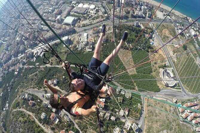 Alanya Paragliding and Cleopatra Beach from Antalya - The Experience at Cleopatra Beach