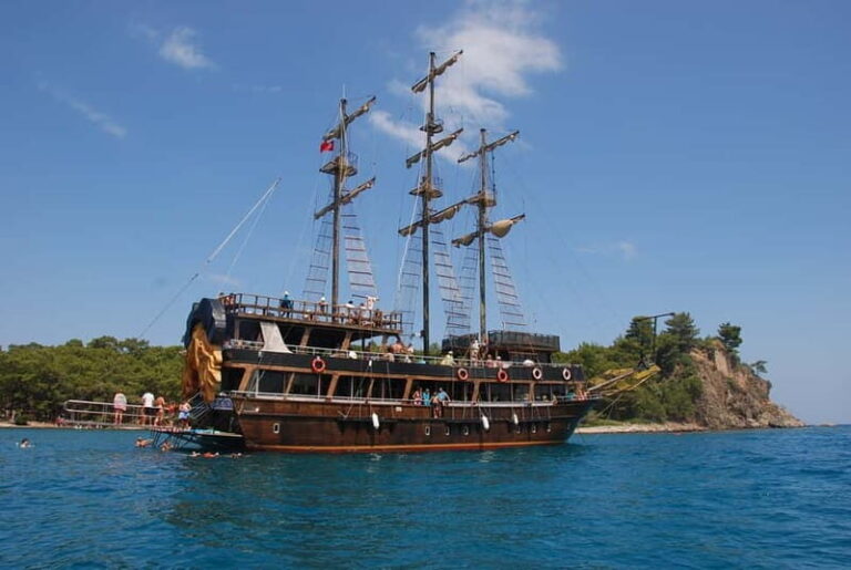 Alanya: Party Pirate Boat Trip w/Meal, Drinks, Pickup Option - The Itinerary: What the Day Looks Like