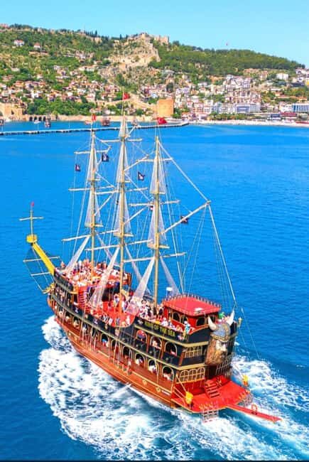 Alanya: Pirate Boat Tour with Food and Drinks - What to Expect: A Day of Coastal Adventure and Fun