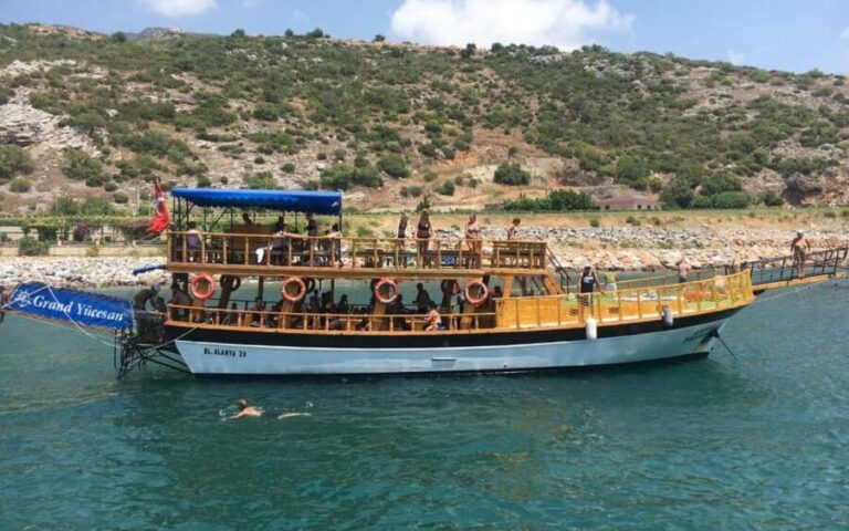 Alanya: Relaxing Boat Tour w/ Lunch, Without Foam Loud Music - What to Expect from the Tour