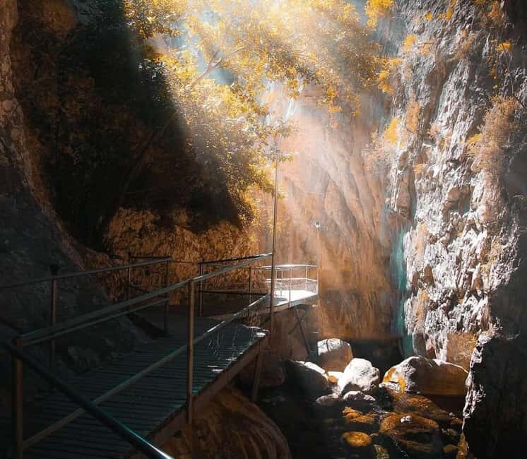 Alanya: Sapadere Waterfalls & Canyon, Dim Cave Tour w/Lunch - Transportation and Group Size