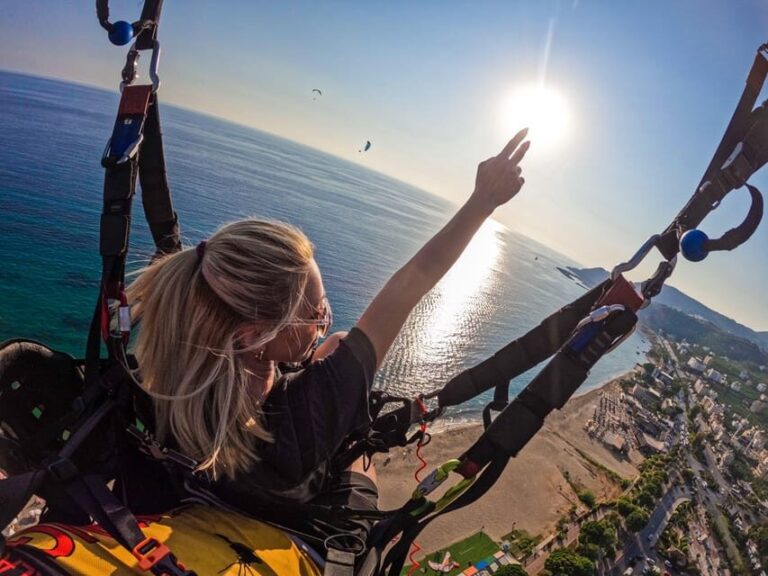 Alanya/Side: Tandem Paragliding With Transfer Option - The Itinerary Breakdown: What to Expect