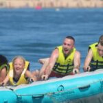 Albufeira: 10-Minute Crazy-Cookie Boat Ride - The Route and Experience