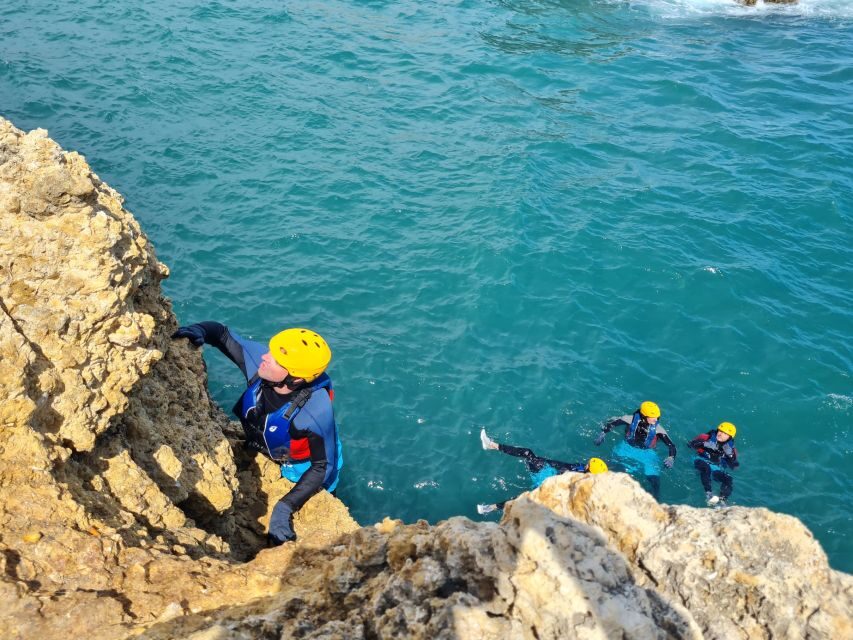 Albufeira: Guided Coasteering Tour with Cliff Jumping - The Itinerary Breakdown