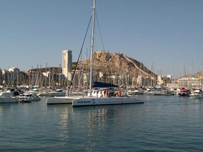 Alicante: 2-Hour Late Afternoon Catamaran Cruise - The Experience in Detail