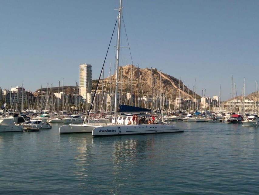 Alicante: 2-Hour Late Afternoon Catamaran Cruise - The Experience in Detail