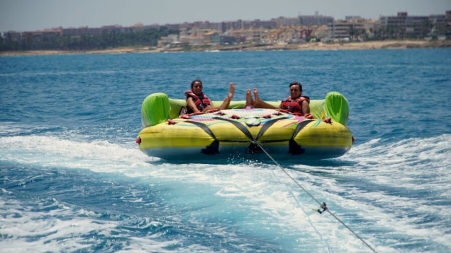 Alicante: Boat Powered Crazy Sofa Ride - What to Expect from the Ride