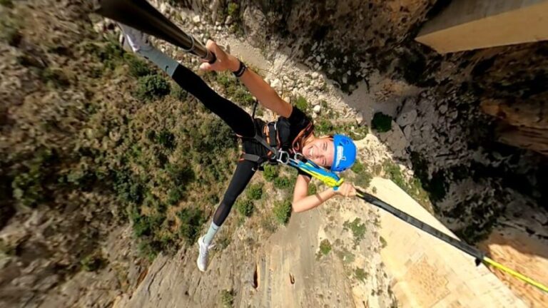 Altea: Bungee jumping in "El Mascarat" canyon - Why This Experience Is Worth Considering