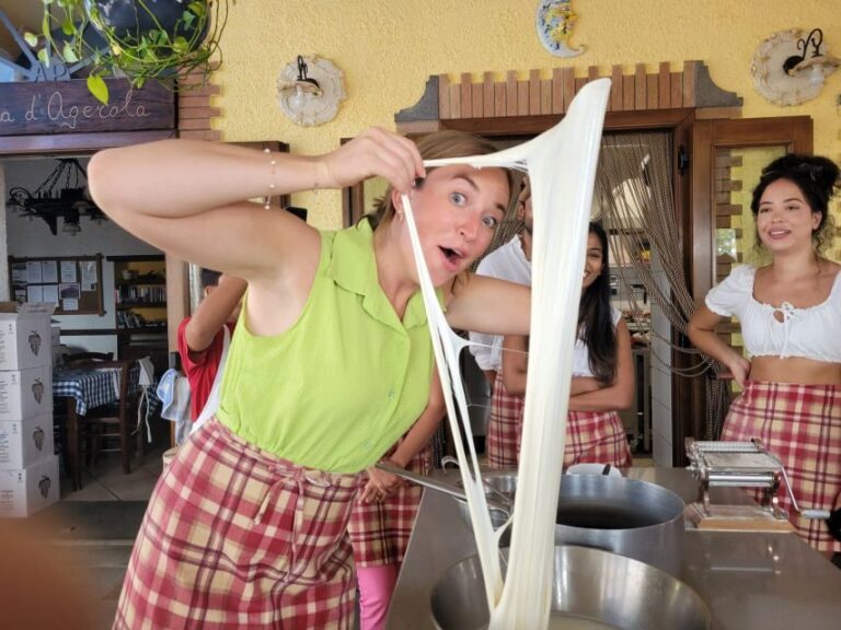 Amalfi: Make Fresh Pasta, Mozzarella & Tiramisù with wine - Who Is This Tour Best For?