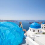 Amazing Flying Dress Photoshoot in Santorini - The Photoshoot Itinerary