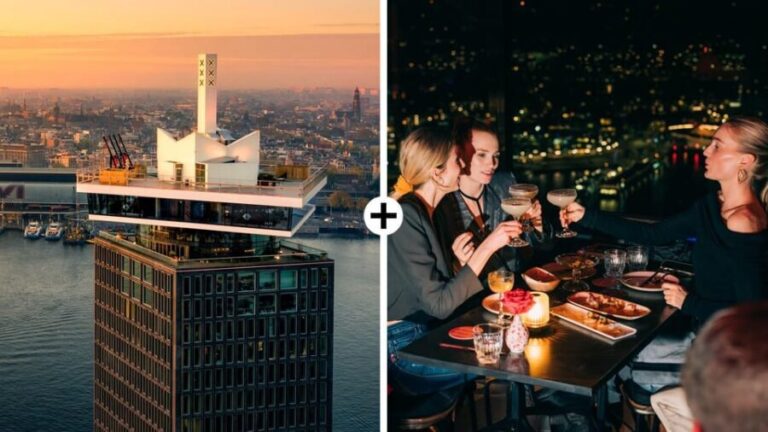 Amsterdam: A'DAM Lookout Ticket and Lunch or Dinner Voucher - The Observation Deck: What to Expect