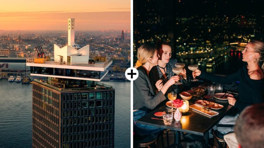 Amsterdam: A'DAM Lookout Ticket and Lunch or Dinner Voucher - The Observation Deck: What to Expect