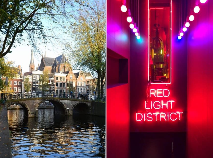 Amsterdam: Combo Red Light District and City walking tour - Key Points
