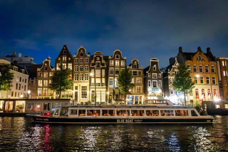 Amsterdam: Evening Cruise with Optional Wine and Snacks - The Itinerary: What You’ll See