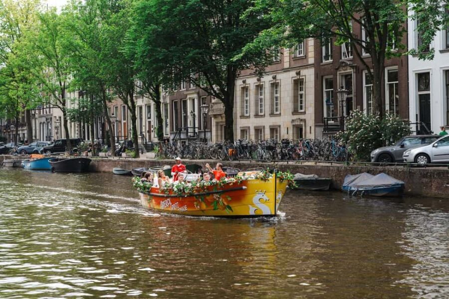 Amsterdam: New & Original Aperol & Limoncello Spritz Cruise - Key Points