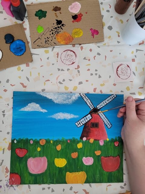 Amsterdam: Paint & Sip Workshop - Paint your Souvenir - The Sum Up