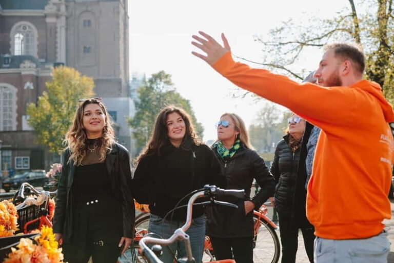 Amsterdam: Top Highlights Guided Bike Tour EN/DE/ES/FR/IT/CN - Experience Quality and Practical Details